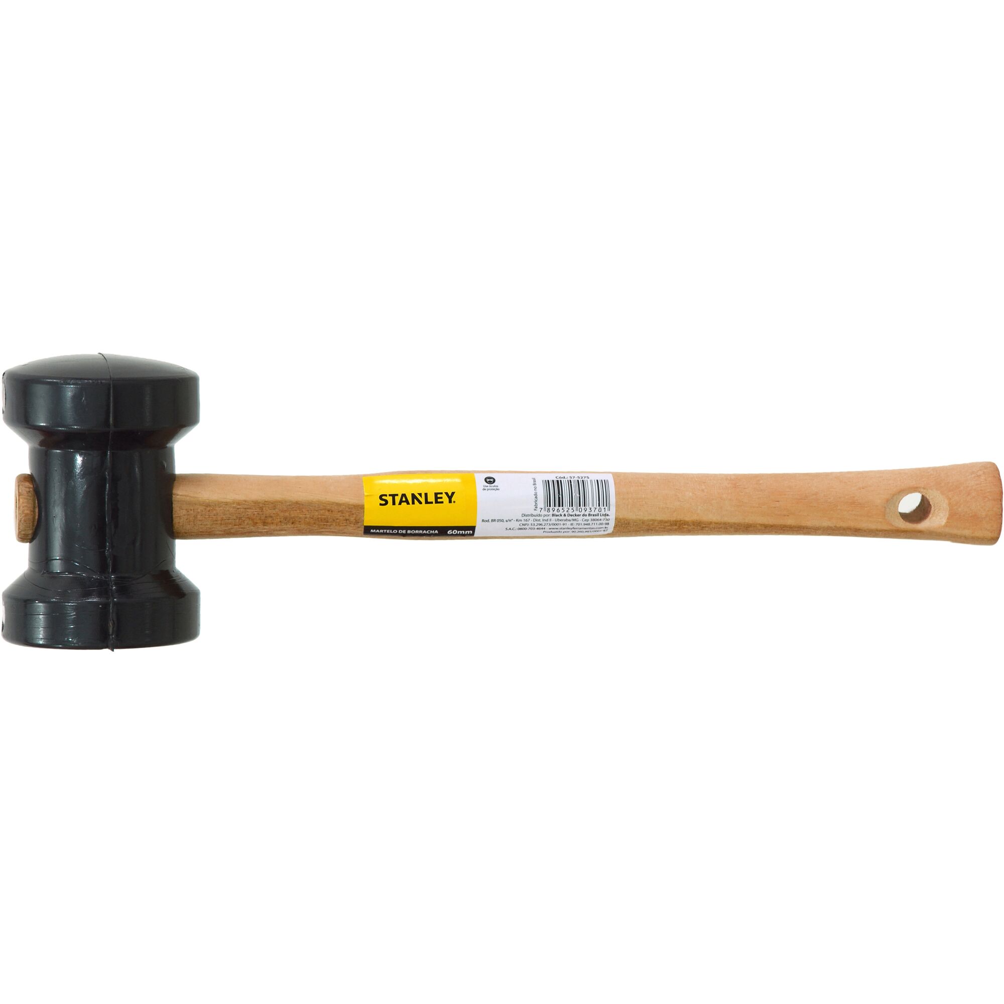 STANLEY 16oz木柄橡膠鎚