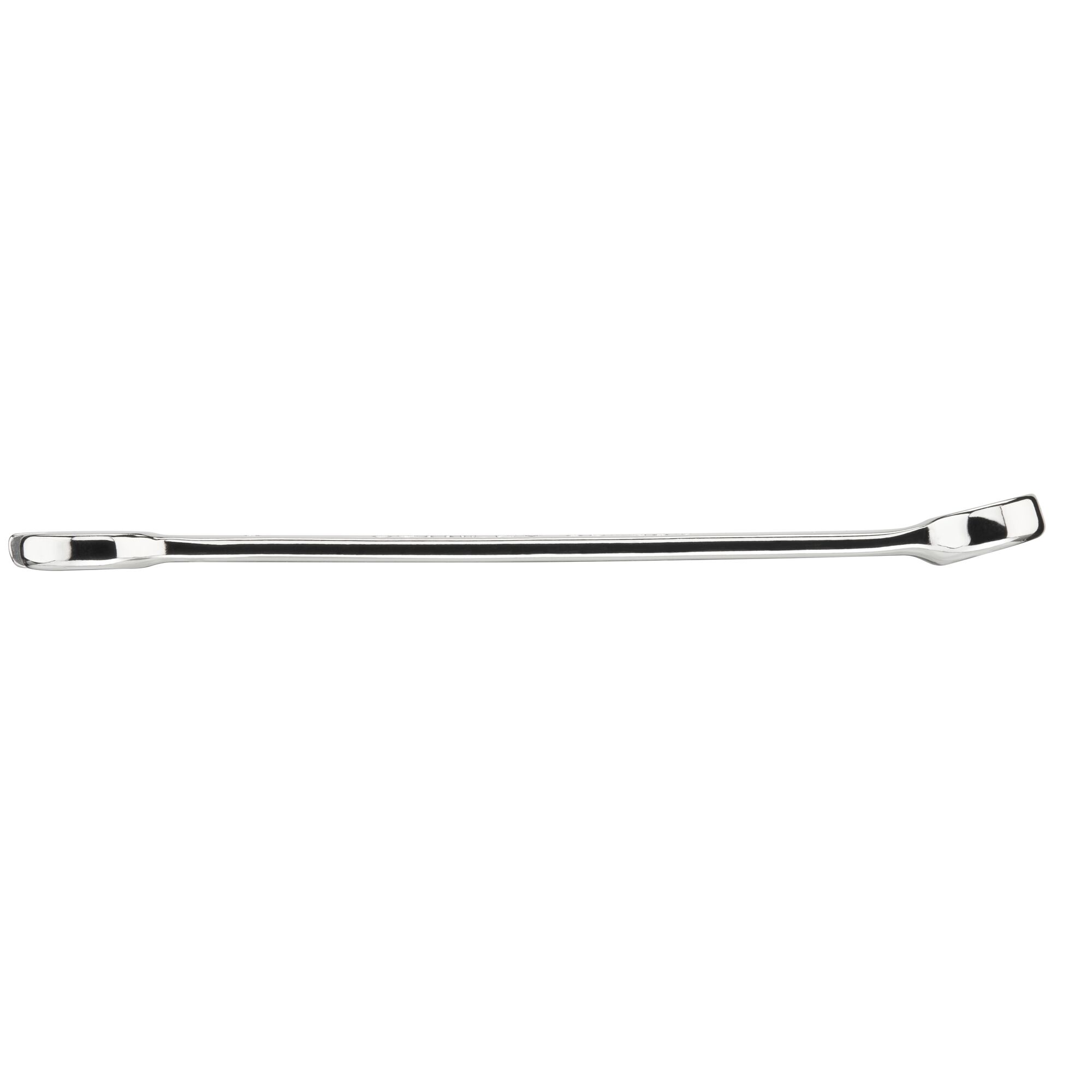 STANLEY STMT95787-0 chrome double-ended pry bar, top view, hand tool category.